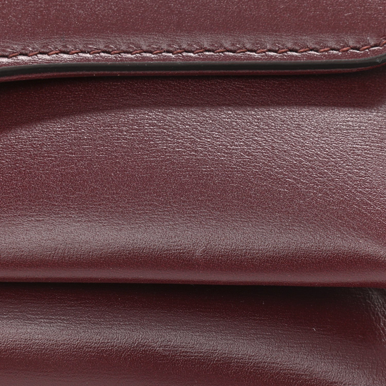 Gucci Vitello Palmellato Lux Small Arli Flap Shoulder Bag Vintage Bordeaux 11 of 12