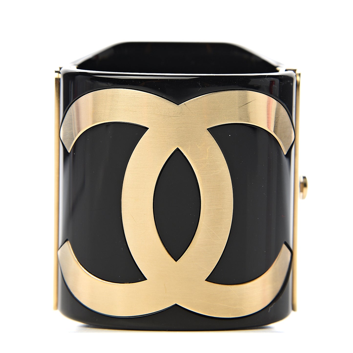 Resin CC Cuff Black Gold