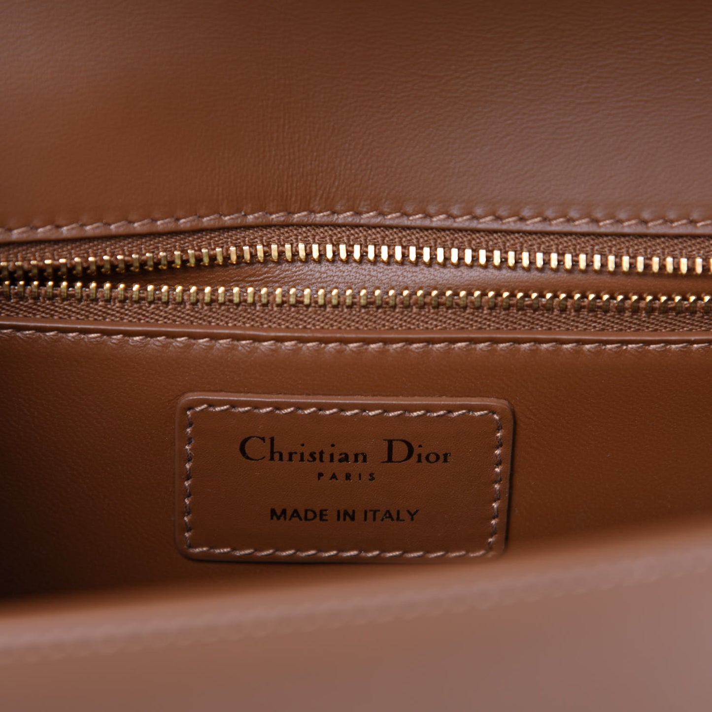 Smooth Calfskin 30 Montaigne Flap Bag Brown