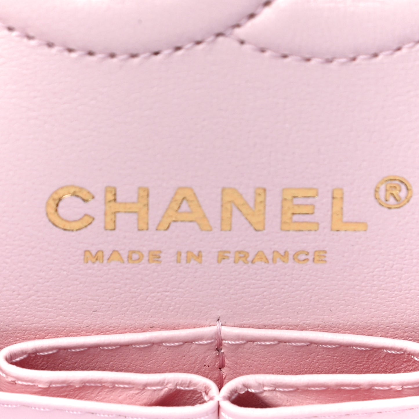 Caviar Quilted Small Double Flap Light Pink