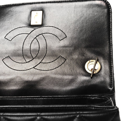 Chanel Lambskin Quilted Small Trendy CC Dual Handle Flap Bag Black 12 of 14