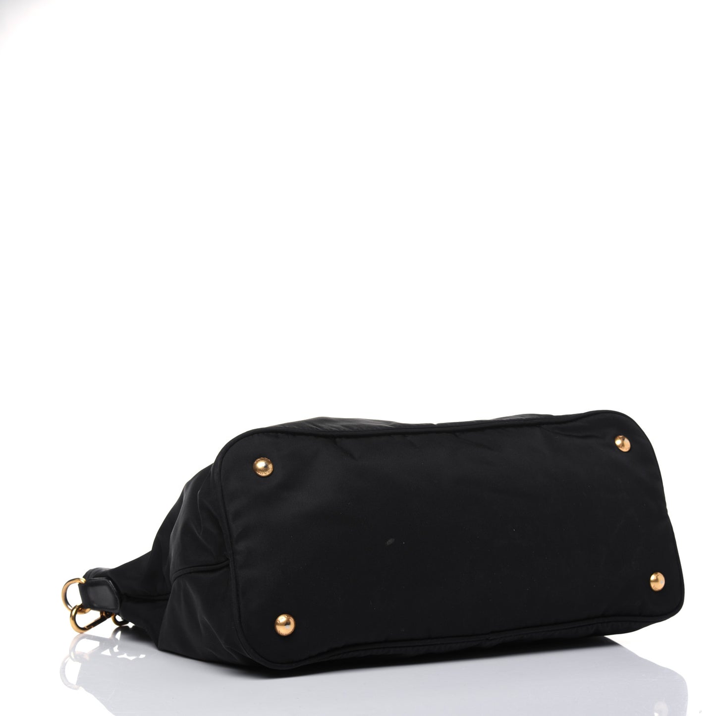 Tessuto Nylon Soft Calf Tote Black