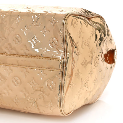 Louis Vuitton Monogram Miroir Speedy 35 Gold 8 of 8