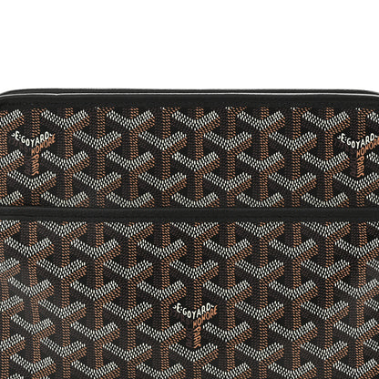 Goyard Goyardine Jouvence MM Toiletry Pouch Black 7 of 9
