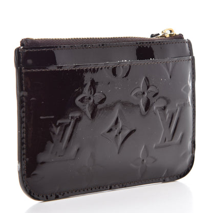 Louis Vuitton Vernis Key Pouch Amarante 3 of 11