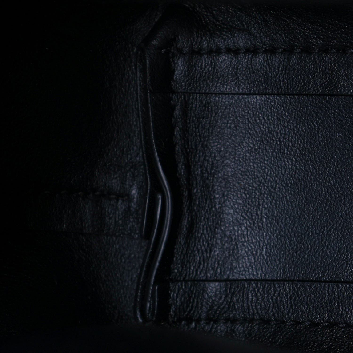 Bottega Veneta Calfskin Small The Point Triangle Bag Black 9 of 10