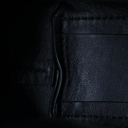 Bottega Veneta Calfskin Small The Point Triangle Bag Black 9 of 10