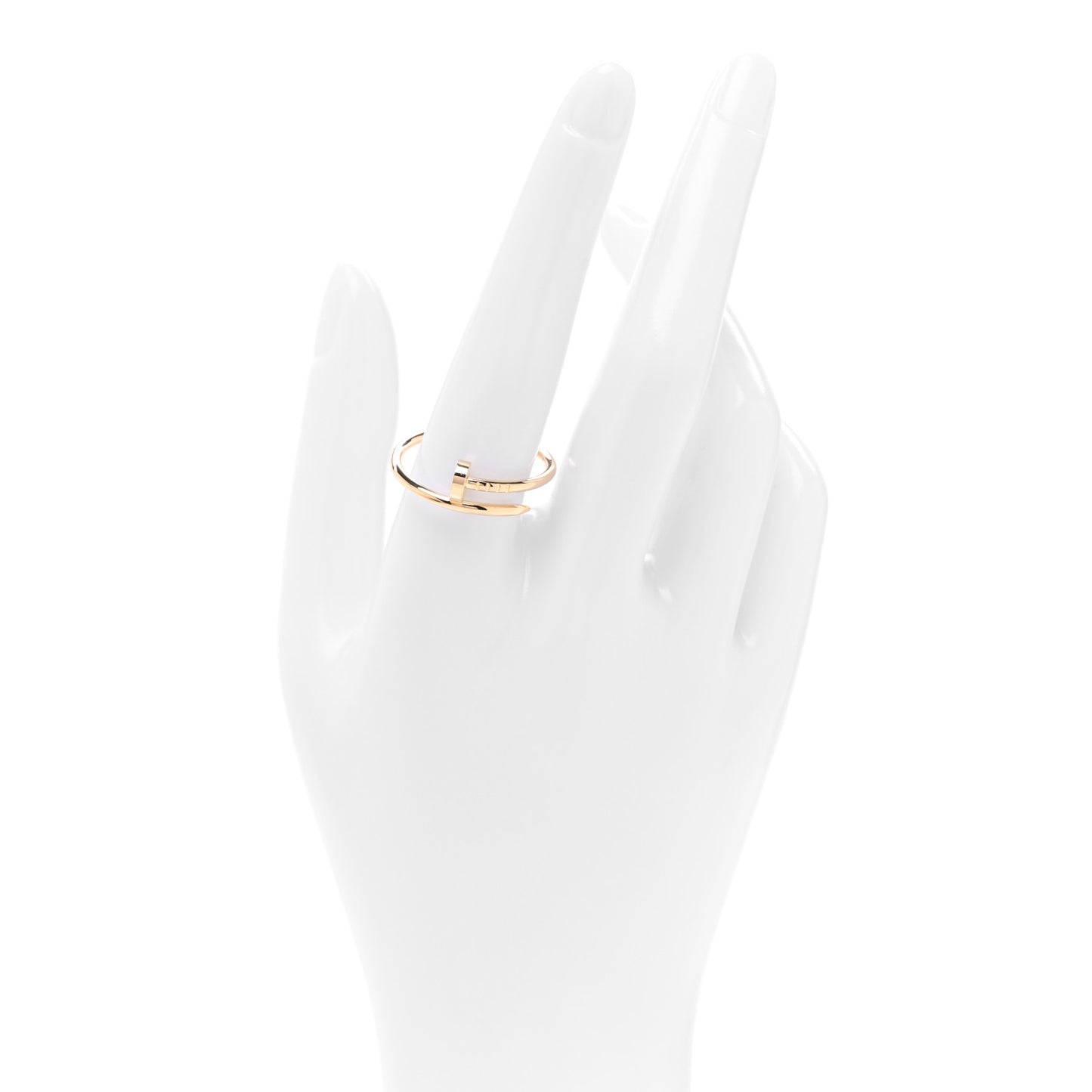 18K Yellow Gold Small Juste Un Clou Ring 62 10