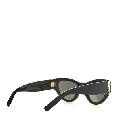 Saint Laurent Acetate Sunglasses SL M94 Black 4 of 8