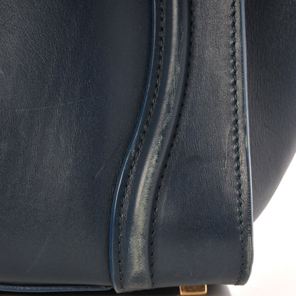 Celine Drummed Calfskin Mini Luggage Orage 14 of 21