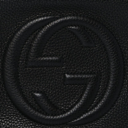 Gucci Pebbled Calfskin Small Soho Disco Bag Black 9 of 11