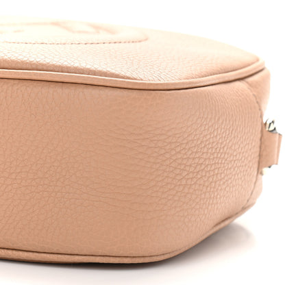 Gucci Pebbled Calfskin Small Soho Disco Bag Camelia 10 of 10