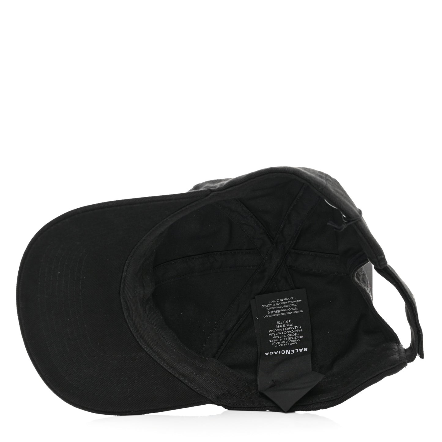 Bio Cotton Logo Classic Baseball Cap 59 L Black White