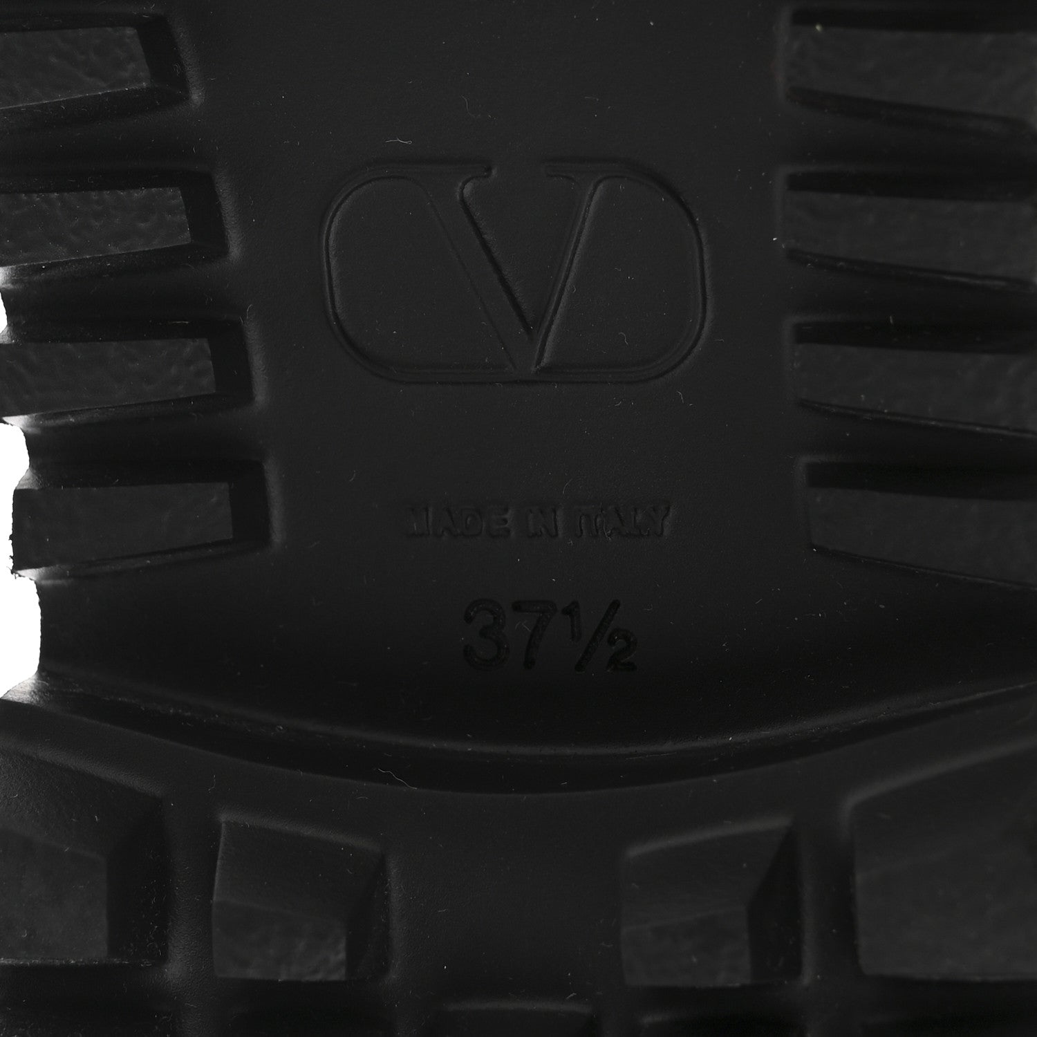 Valentino Garavani Calfskin Vlogo Loafers 37.5 Black 7 of 10