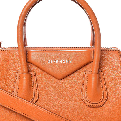 Givenchy Sugar Goatskin Small Antigona Orange 10 of 10
