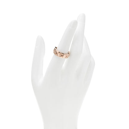 Chanel 18K Beige Gold Small Coco Crush Ring 54 7 2 of 5