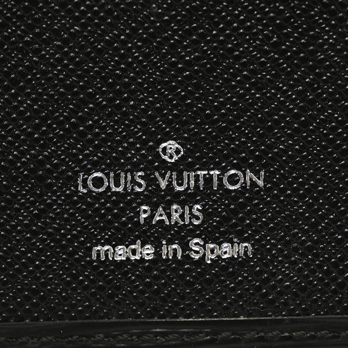 Epi Checkbook Organizer Wallet Black