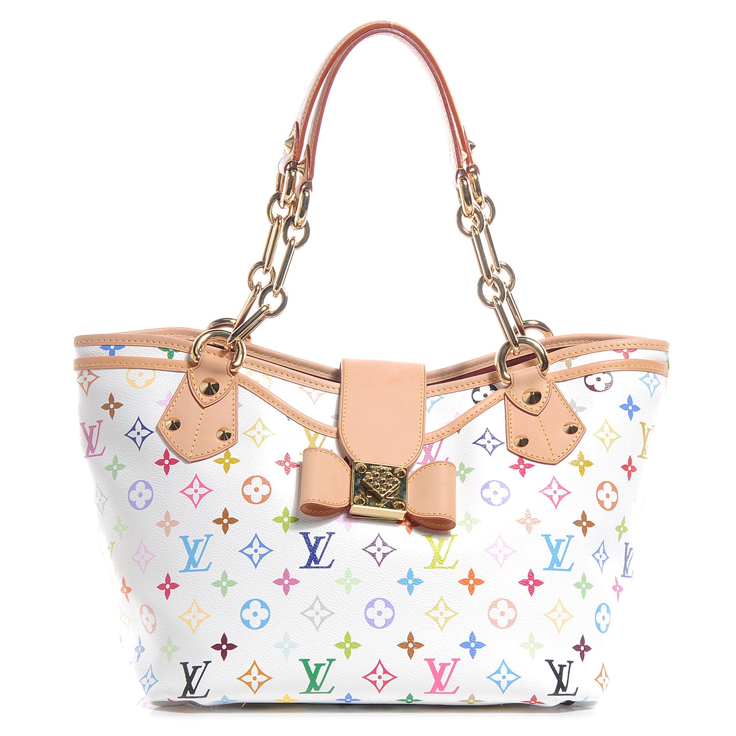 Louis Vuitton Monogram Multicolor Annie GM White 1 of 7