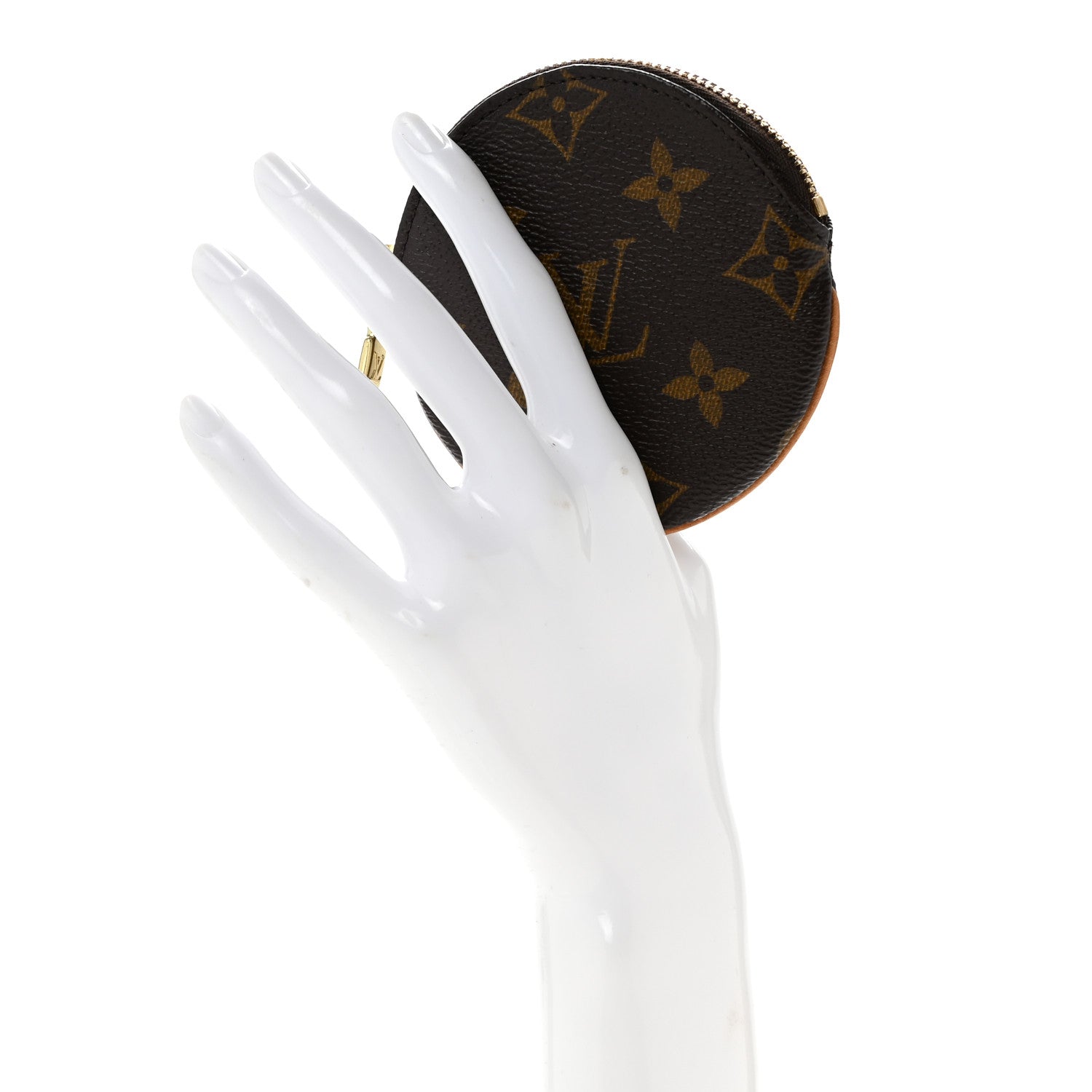 Louis Vuitton Monogram Round Coin Purse 2 of 9
