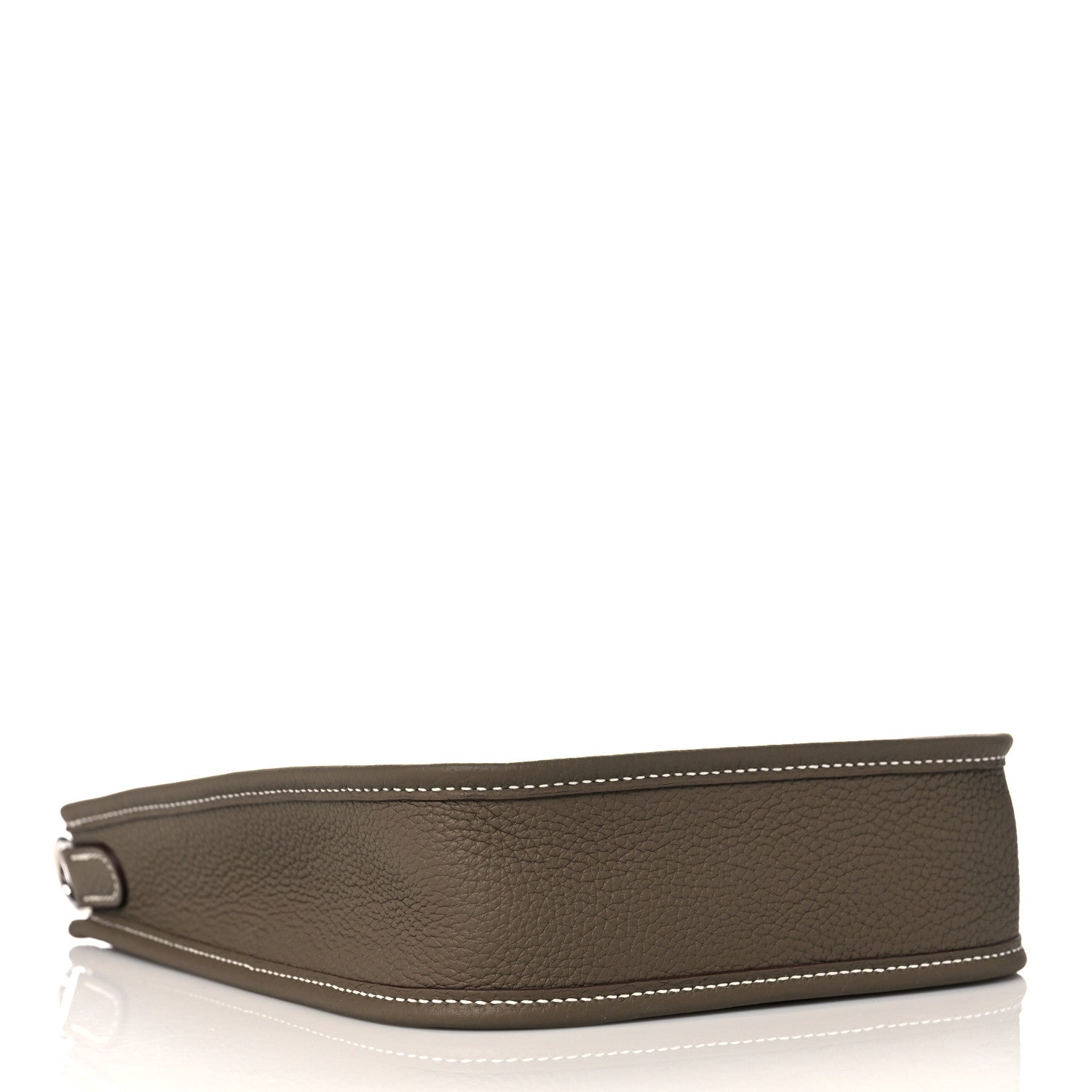 Hermes Taurillon Clemence Amazone Evelyne TPM Etoupe Bleu Indigo 4 of 12