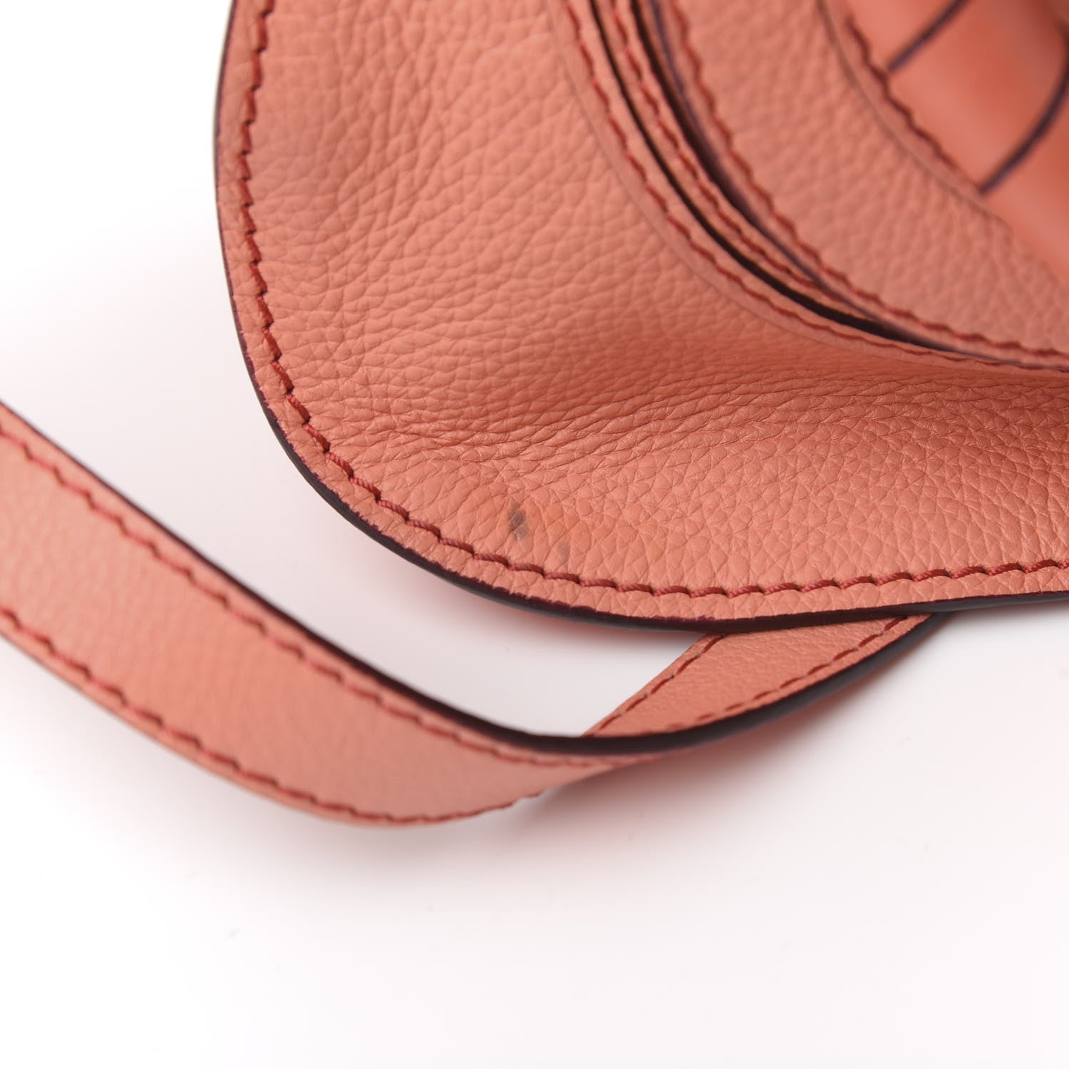 Chloe Calfskin Medium Marcie Satchel Coral Pop 8 of 11