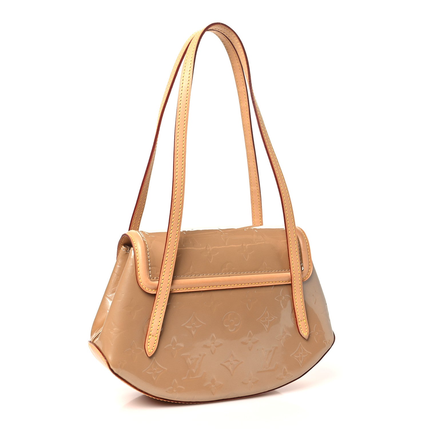 Louis Vuitton Vernis Biscayne Bay PM Noisette 3 of 9