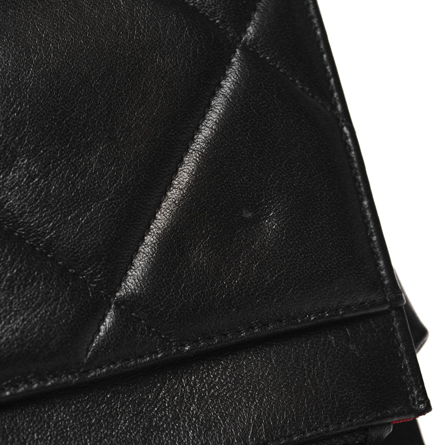 Lambskin Quilted Chanel 19 Wallet On Chain WOC Black