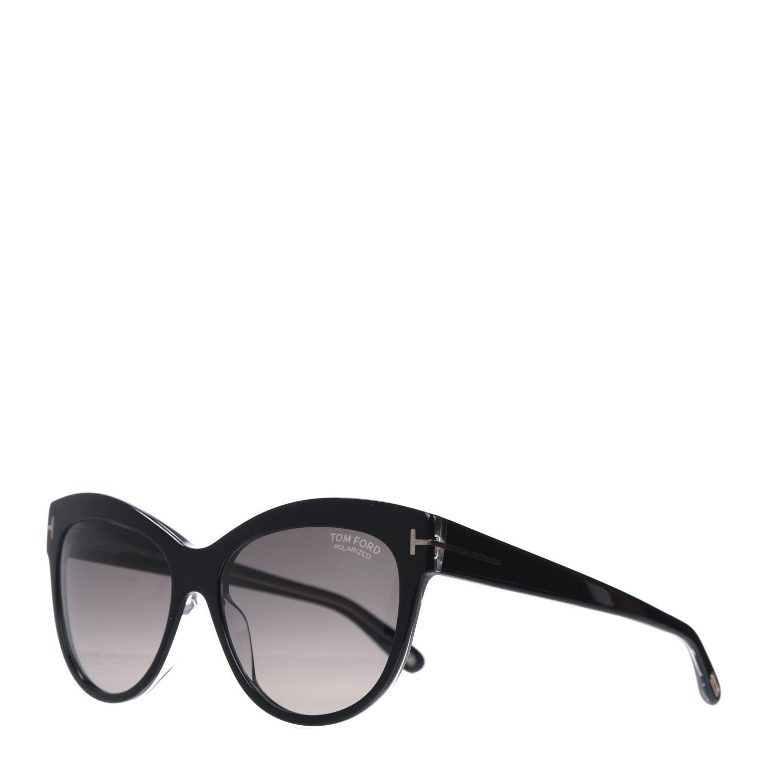 Tom Ford Polarized Lily Sunglasses TF430 Black 1 of 4