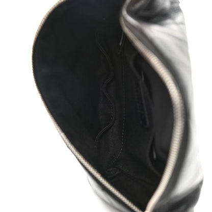 Chanel Grained Calfskin Quilted Waist Belt Bag Black 5 of 8