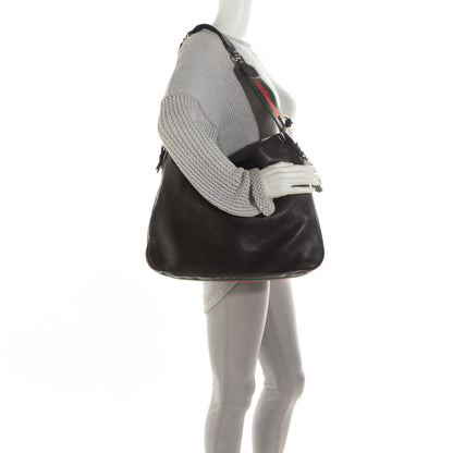 Gucci Pebbled Calfskin Medium Heritage Shoulder Bag 2 of 9