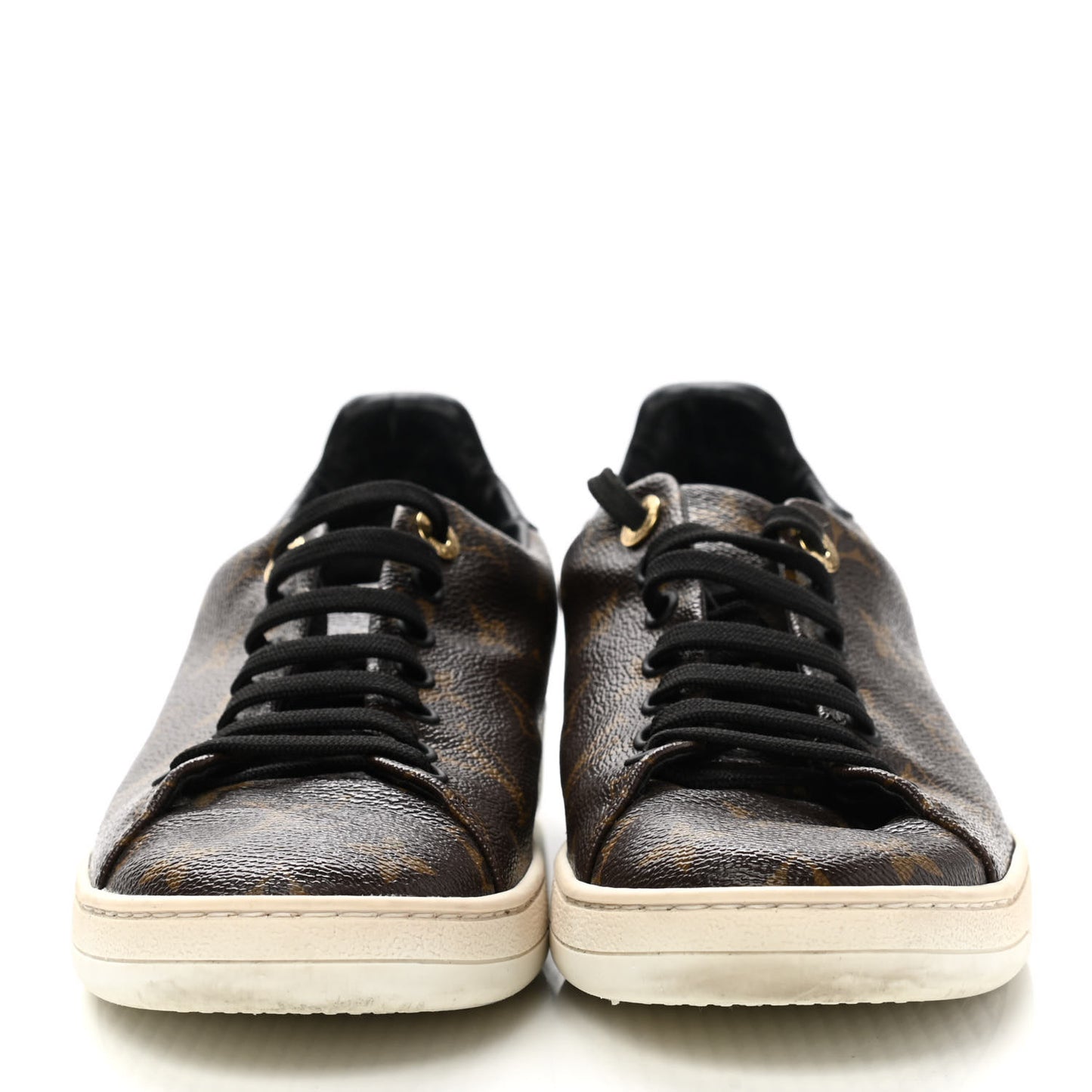 Patent Monogram Frontrow Sneakers 40