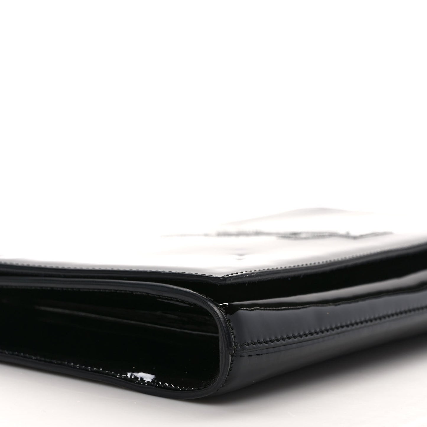 Patent Monogram Large Belle De Jour Clutch Black