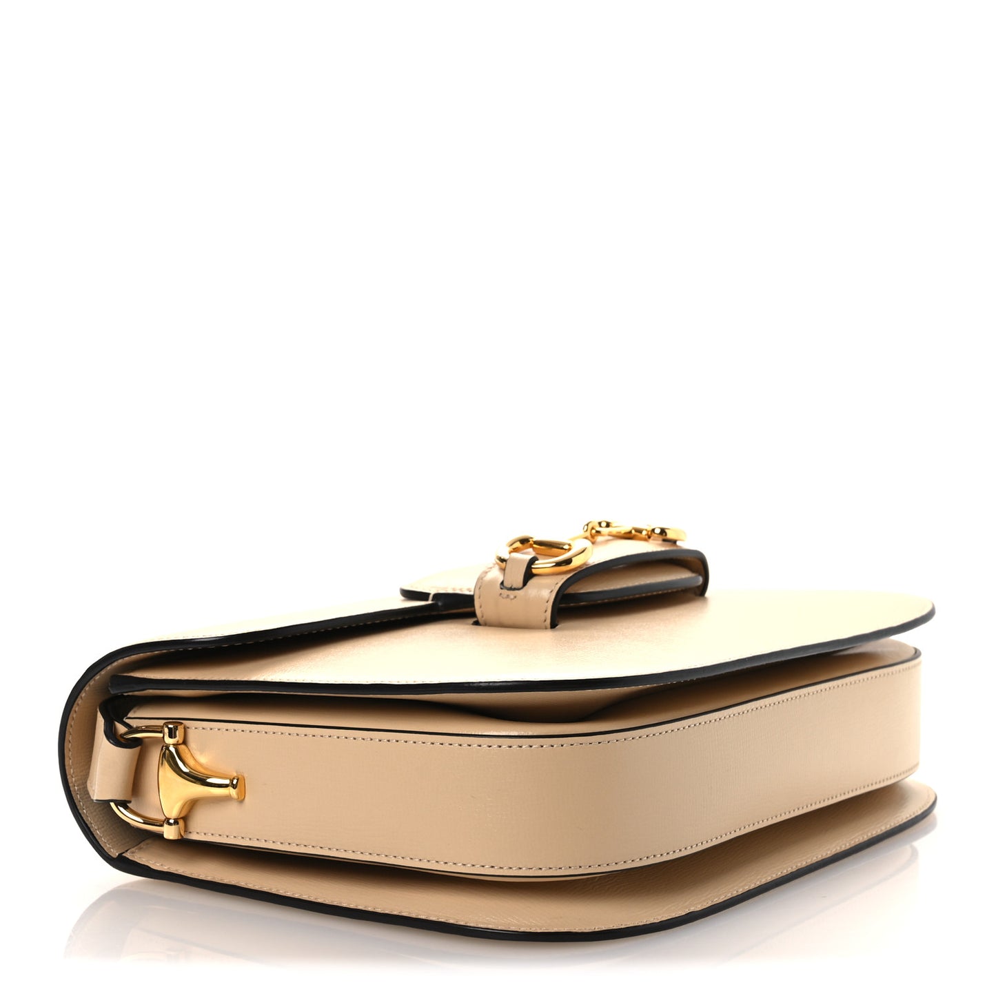 Azalea Calfskin Horsebit 1955 Shoulder Bag Bubble Tea