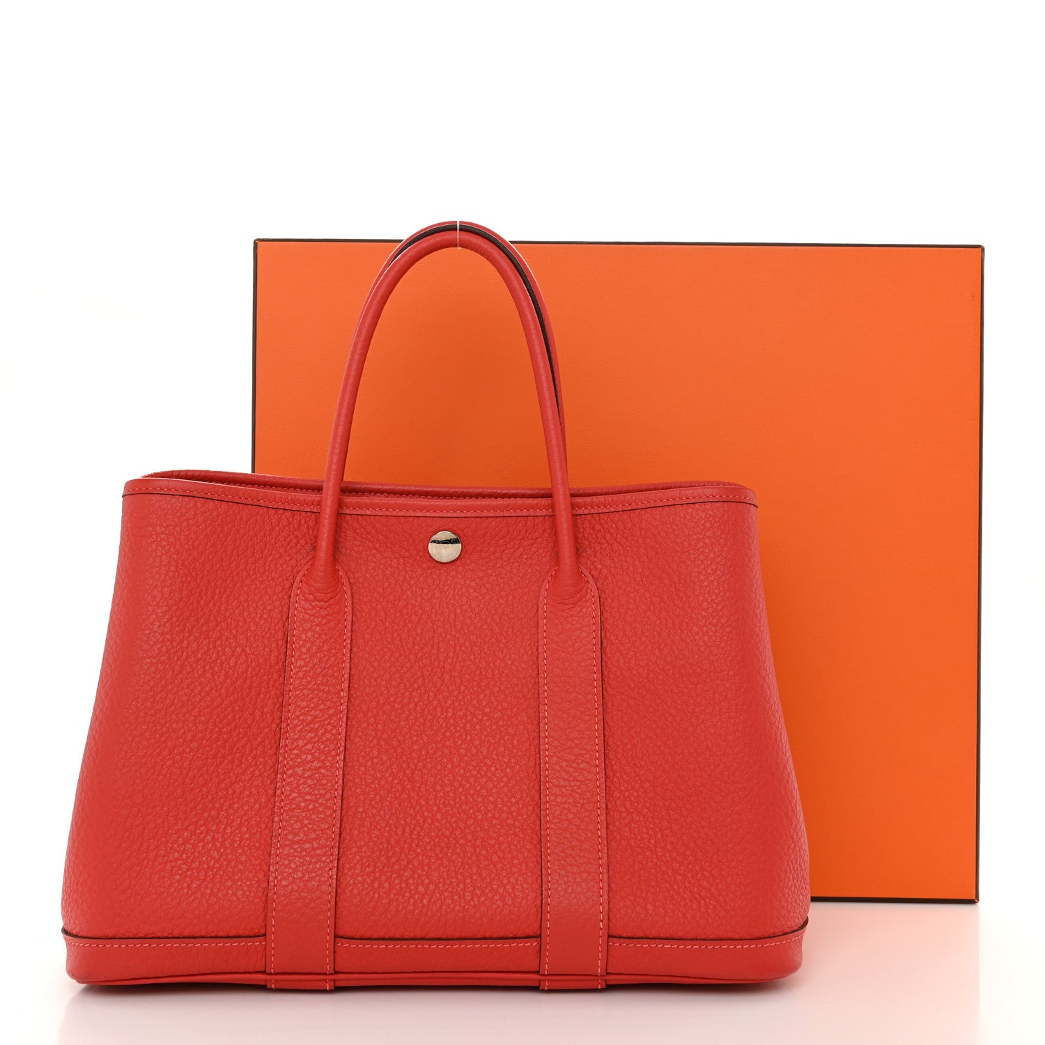Hermes Vache Country Garden Party TPM 30 Rouge Pivoine 12 of 12