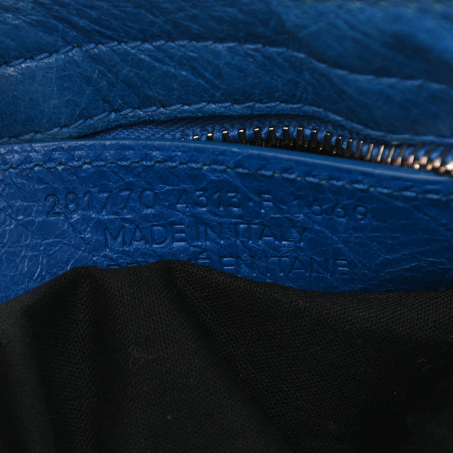 Balenciaga Agneau Giant 12 Silver Hardware City Bleu Lazuli 6 of 21