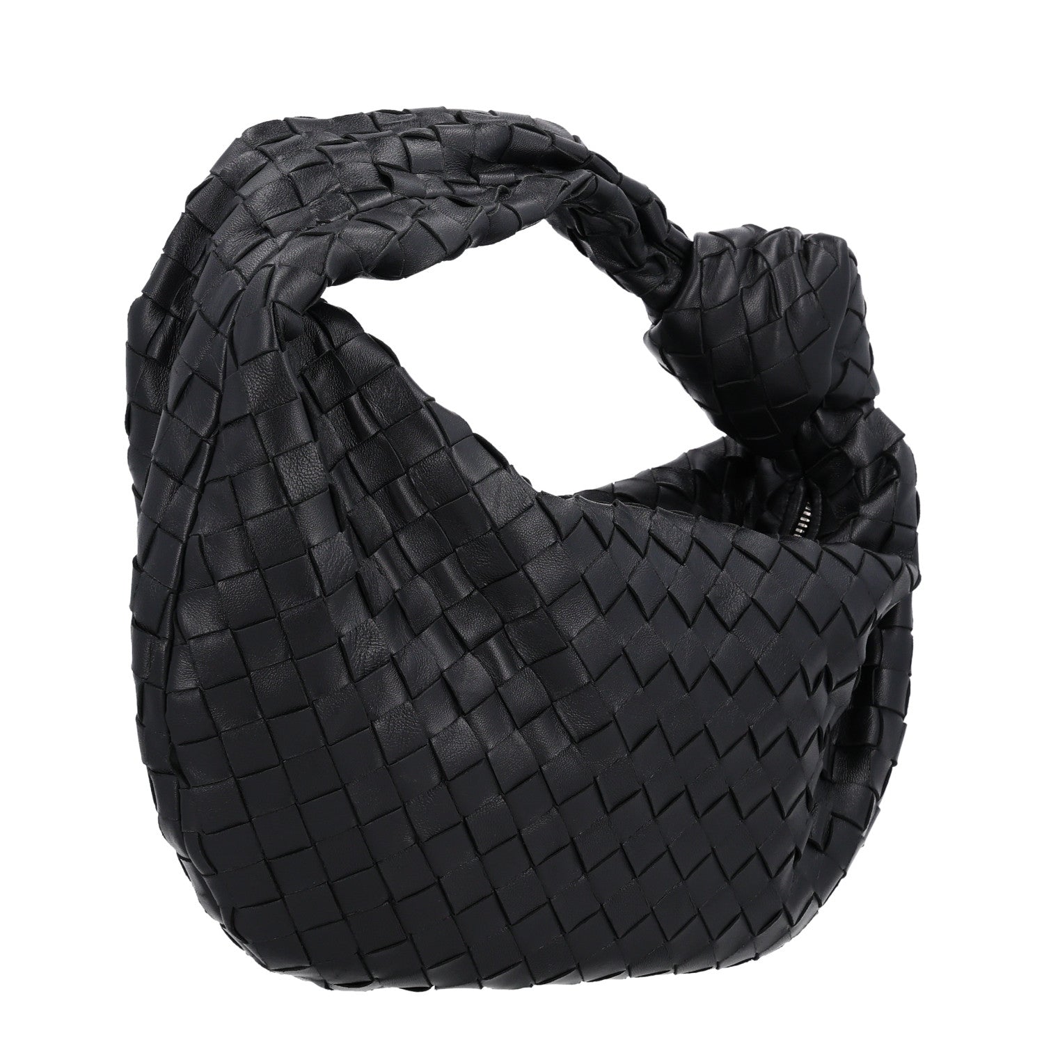 Bottega Veneta Nappa Intrecciato Teen Jodie Hobo Black 3 of 10