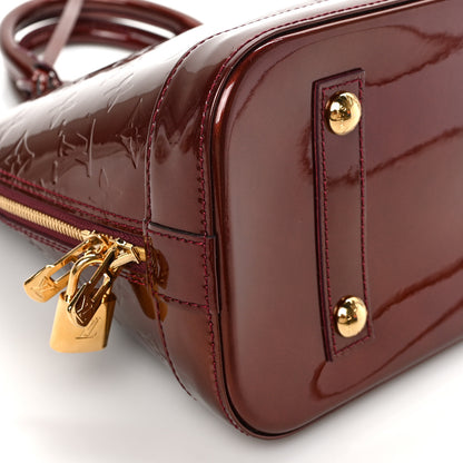 Louis Vuitton Vernis Alma PM Rouge Fauviste 7 of 8