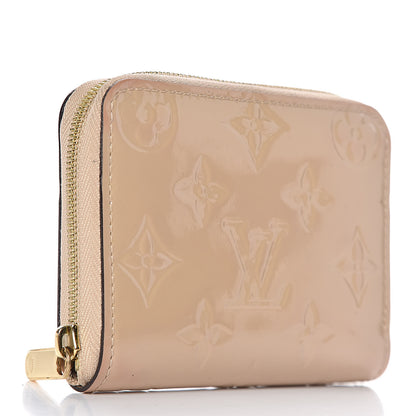 Louis Vuitton Vernis Zippy Coin Purse Beige Poudre 4 of 16