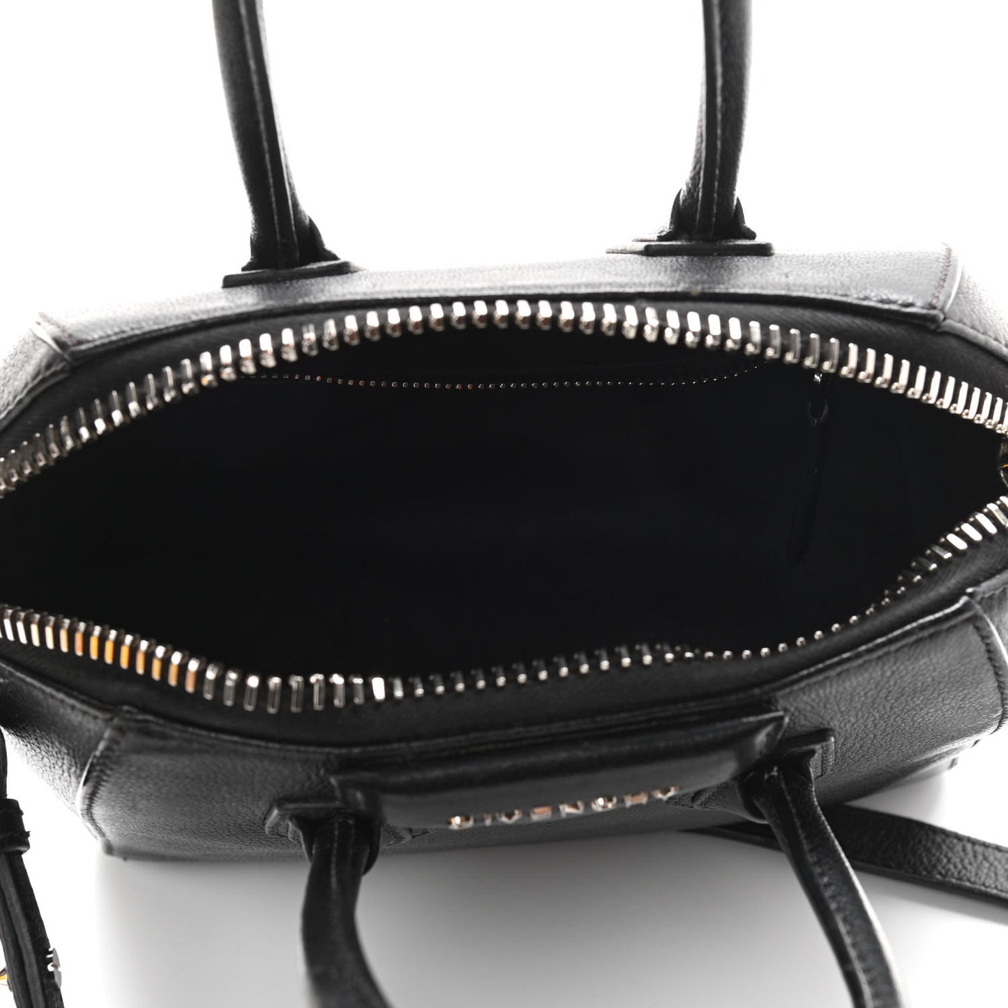 Sugar Goatskin Mini Antigona Black