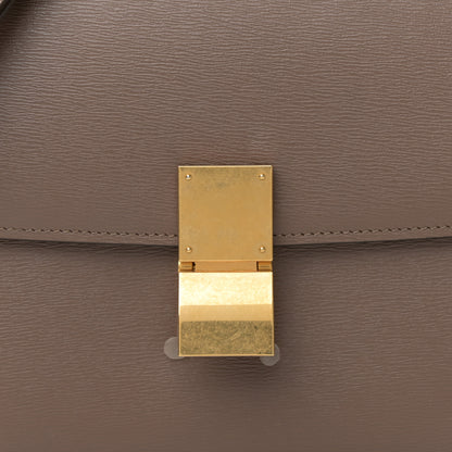 Celine Liege Calfskin Medium Classic Box Flap Bag Taupe 8 of 15