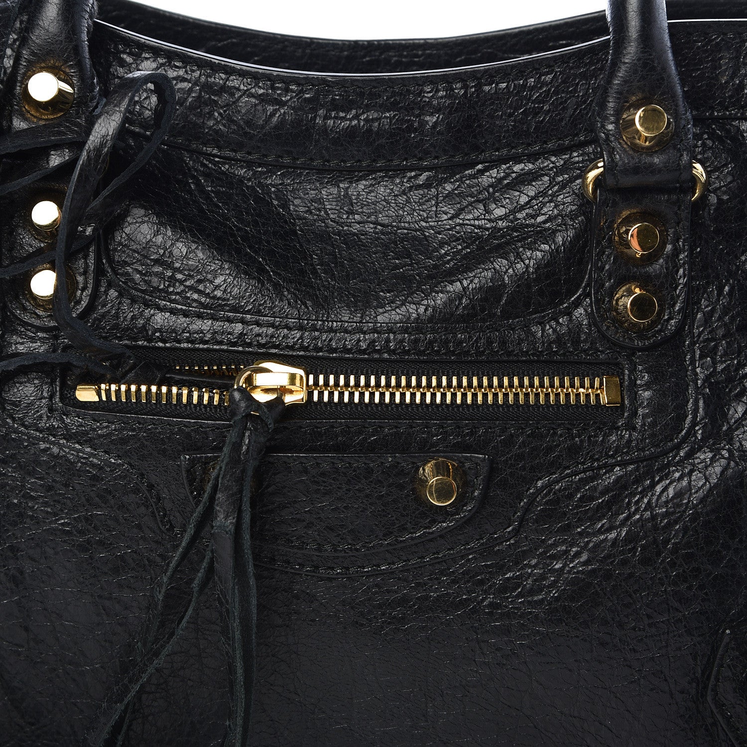Balenciaga Agneau Classic Gold Hardware S City Black 12 of 12