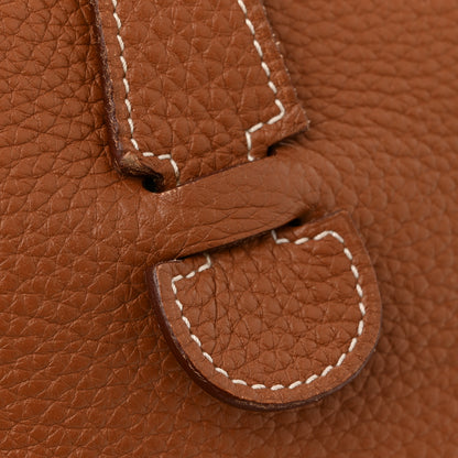 Hermes Taurillon Clemence Evelyne III PM Gold 14 of 14