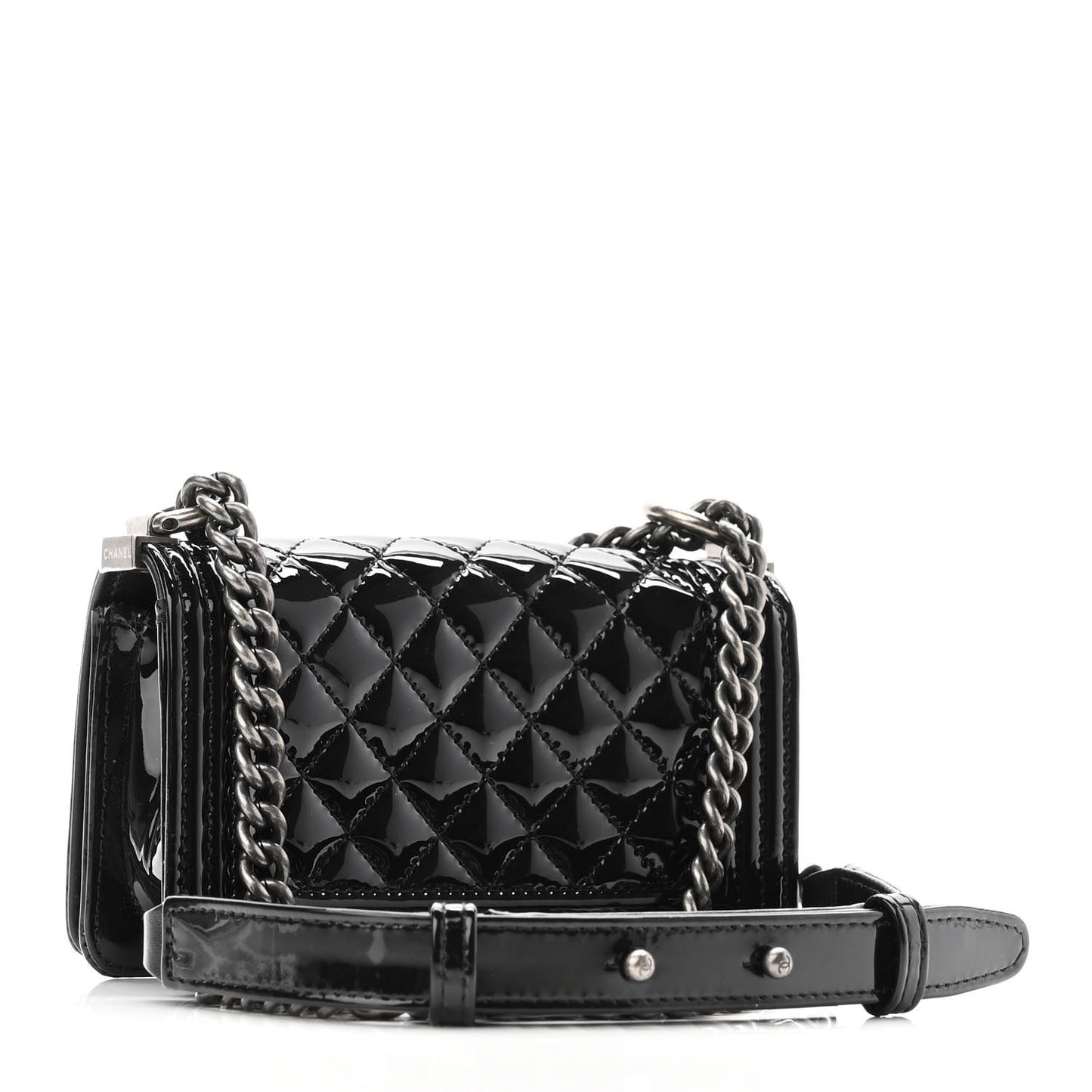 Lambskin Calfskin Tweed Success Story Set of 4 Minis Bags Black