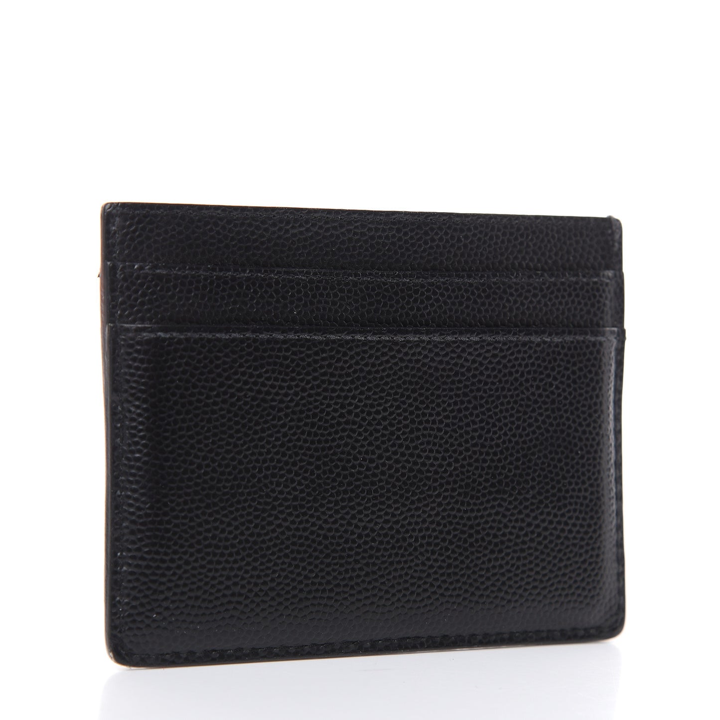 Grain De Poudre Studded Card Case Black
