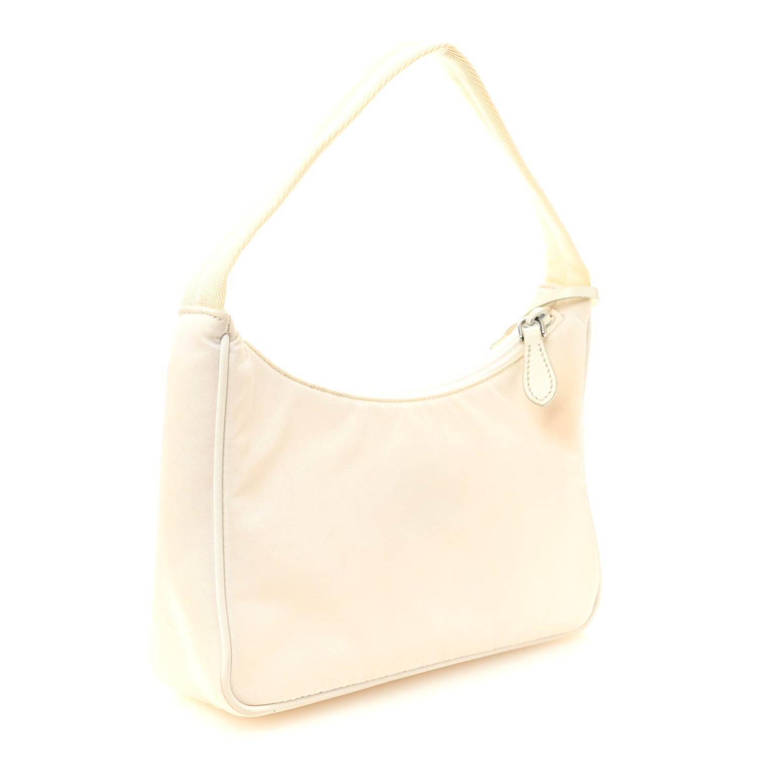 Prada Tessuto Nylon Mini Re-Edition 2000 Bag White 3 of 13
