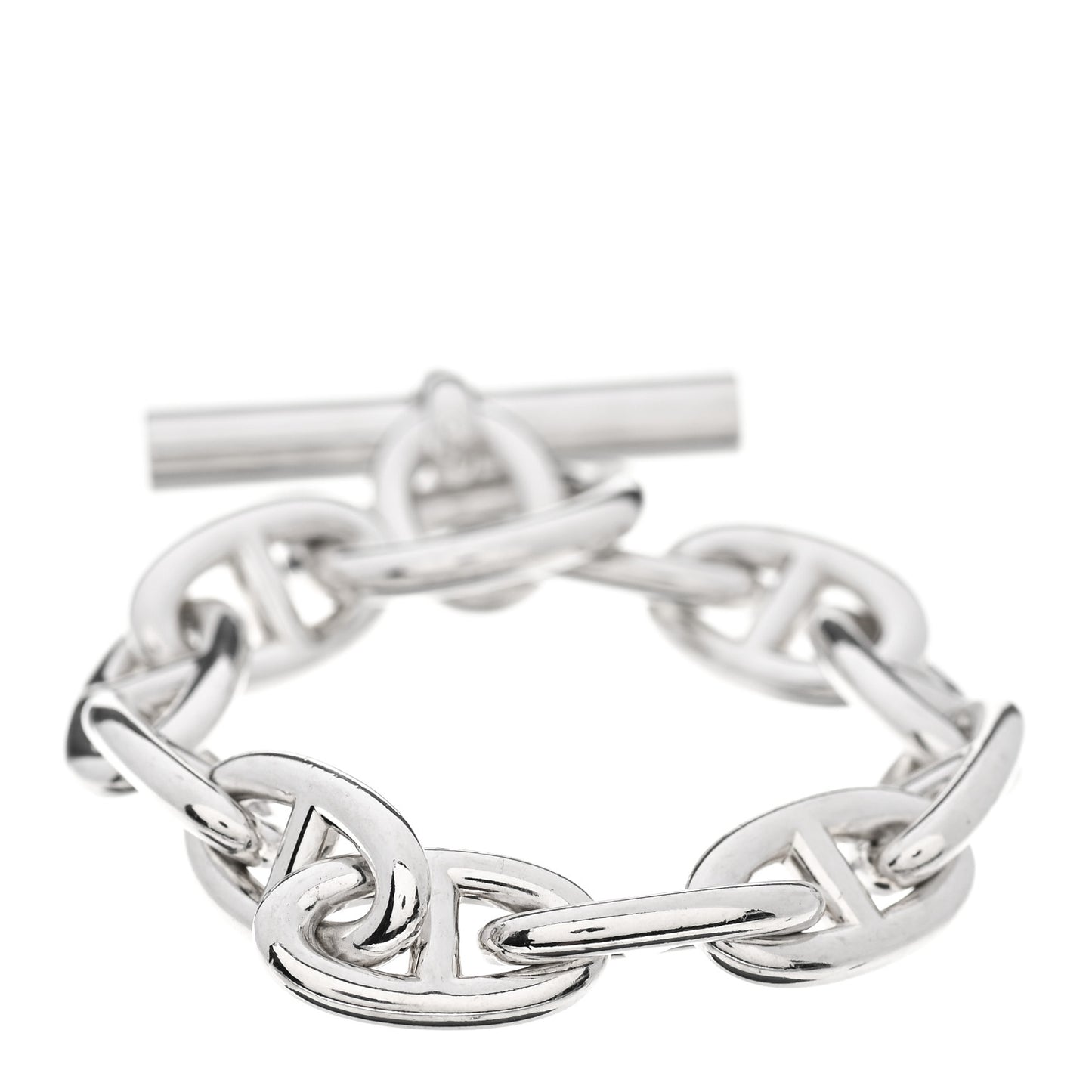 Sterling Silver GM Chaine D'Ancre Bracelet 12