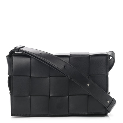 Bottega Veneta Nappa Maxi Intreccio Cassette Bag Black 1 of 14