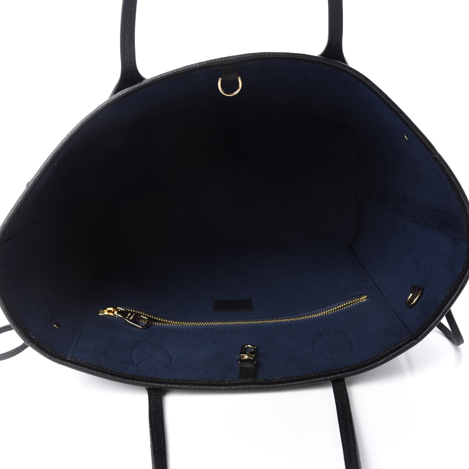 Louis Vuitton Empreinte Monogram Giant Neverfull MM Black 5 of 10