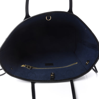 Louis Vuitton Empreinte Monogram Giant Neverfull MM Black 5 of 10