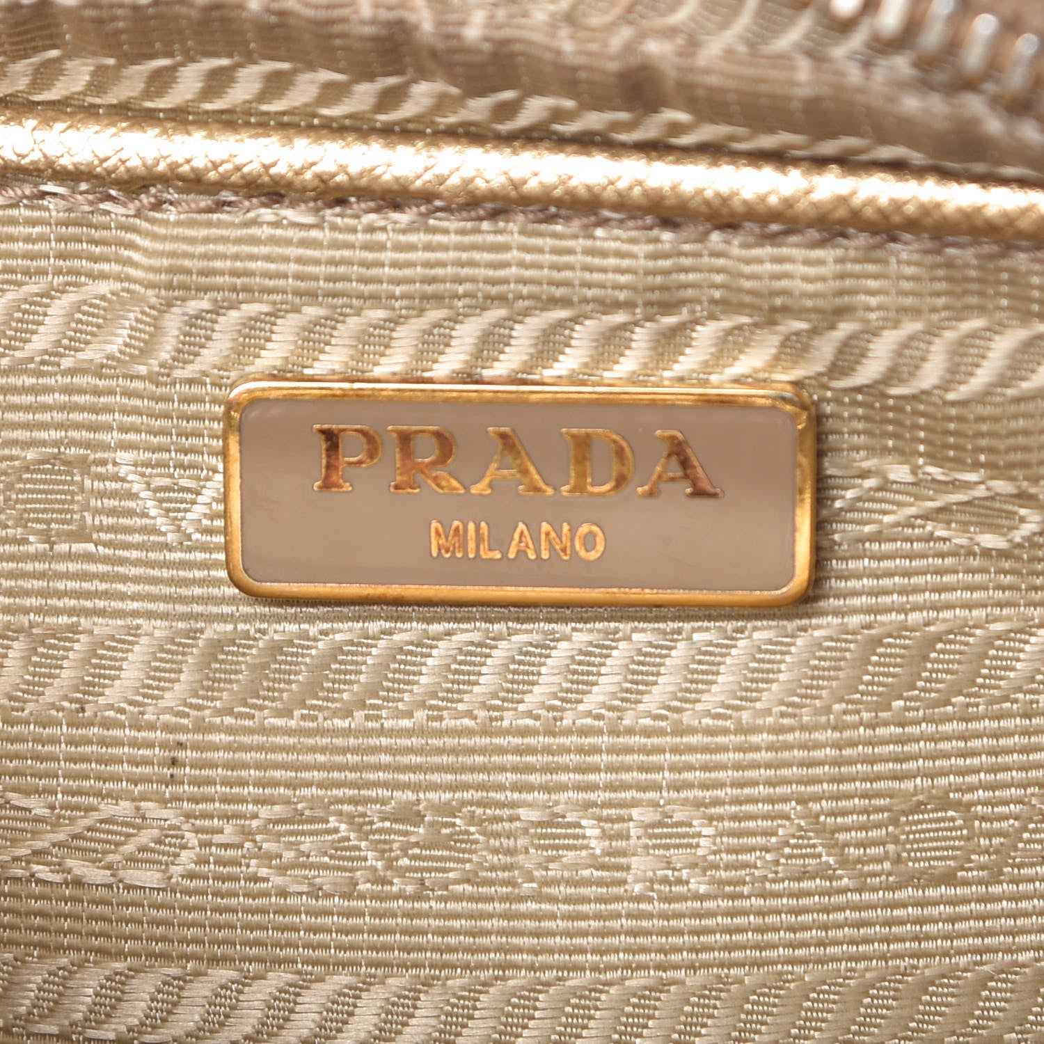 Prada Metallic Saffiano Mini Camera Crossbody Platino 6 of 17